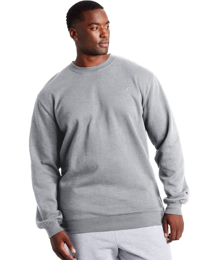 Sudadera Champion Hombre - Big & Tall Fleece ( Gris ) 9847613-TH